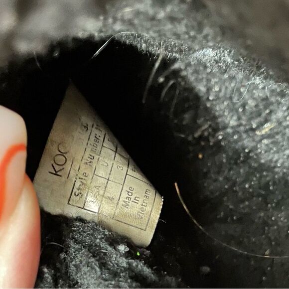 Ugg Koolaburra Black Sequin Star Ankle Winter Booties - Picture 11 of 11